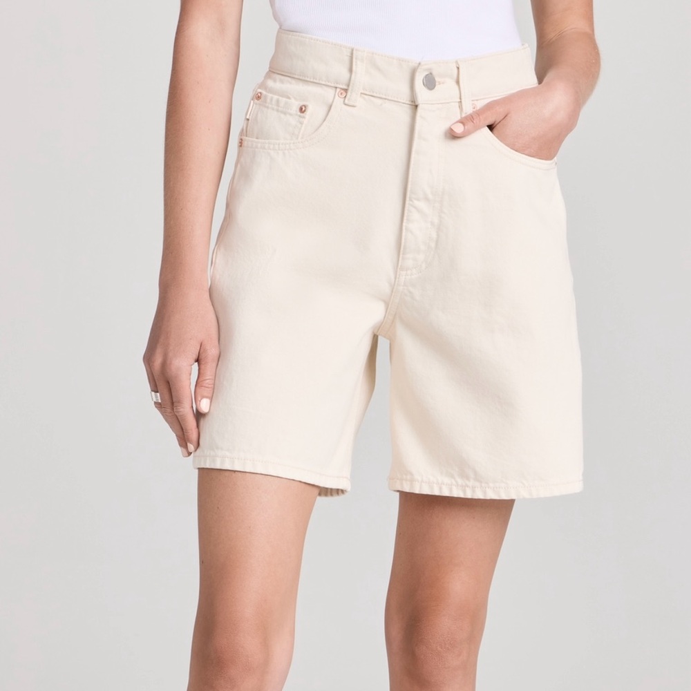 DL1961 Ultra High Rise Taylor Shorts Flax (Vintage) 32 NWT